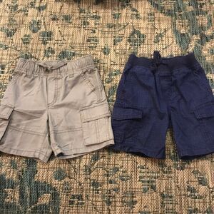 baby boy 18-24 months Shorts Lot Of 2 Gymboree blue and gray